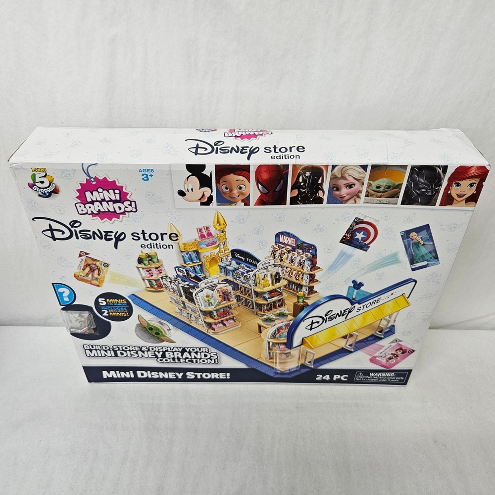 Zuru 5 Surprise Mini Brands Disney Store Edition Playset 24pc with 5 Minis NEW - Picture 6 of 7